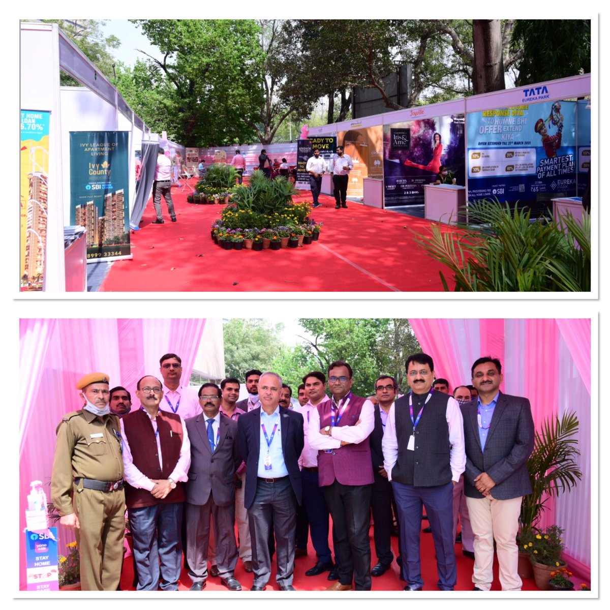 VijuyRonjan's tweet photo. The best Home Loan provider SBI celebrates Women’s day by launching 3 days Home Loan Utsav at LHO Delhi and sanctioned large number of loans to women borrowers. Top 10 Builders of NCR participated in the loan utsav, which generated lot of interest among the prospective buyers. https://t.co/NnDygF2HyZ