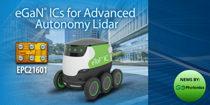 gophotonics's tweet image. EPC Releases eGaN Laser Driver IC Family of Products for ToF Lidar Applications
Read More: ow.ly/U5if50DTXh9

@EPC_Corp #laserdriver #GaN #laserdriveIC #eGaN #IC #ToF #lidar #ToFlidar #autonomylidar