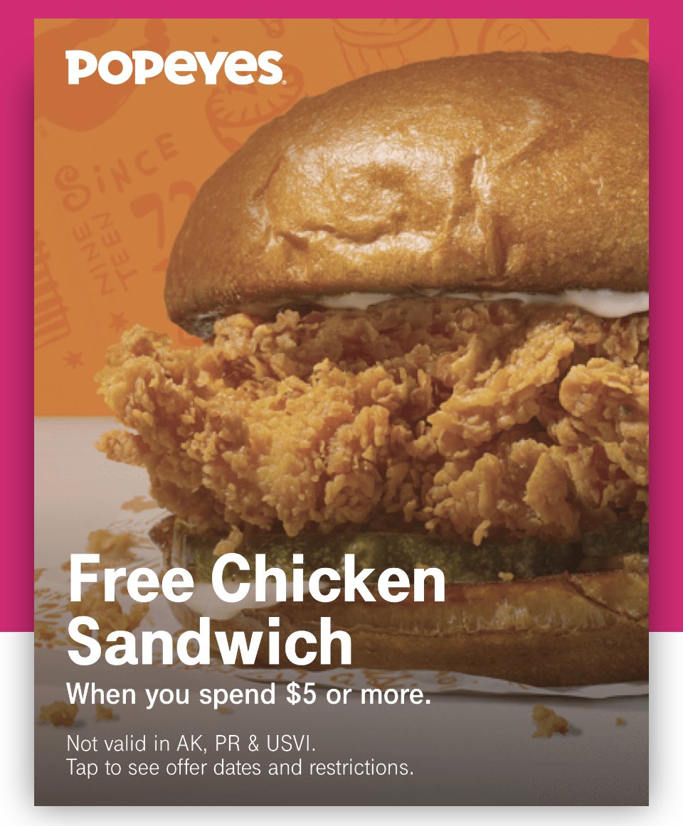 It’s #TmobileTuesday! 💖Don’t forget to check your perks app! This week <a href="/TMobile/">T-Mobile</a> is feeding us some <a href="/PopeyesChicken/">PopeyesChicken</a> among some other great discounts! 🍗