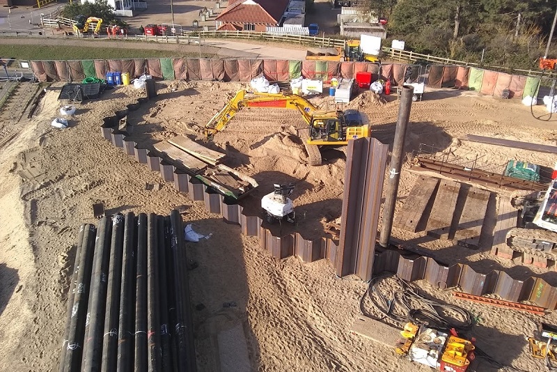 jtmackley's tweet photo. 📰 Works to lay the foundations of a new RNLI lifeboat house at Wells-next-the-Sea on the North Norfolk coast are nearing completion.

👉https://t.co/MoRaM0Nklv

#Mackley https://t.co/S1q3fjf1oQ