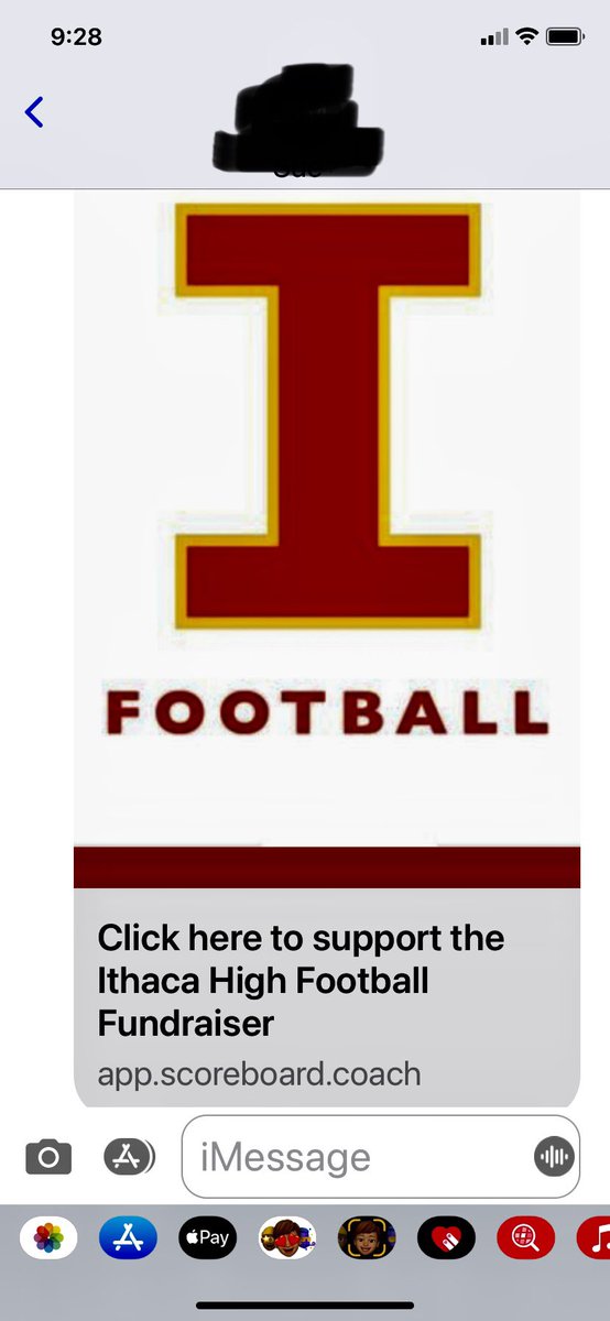 Ithaca Football March Madness Fundraiser. DM if you are interested and I will send you the link.