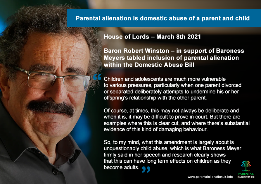 Rather than rely on former Barristers and self-proclaimed feminists who deny the reality of PA and the severe harm it causes to children -  we prefer instead to rely on the testimony of leaders in the field of medicine, science and human development.
youtu.be/RRAVyQSnj9w
