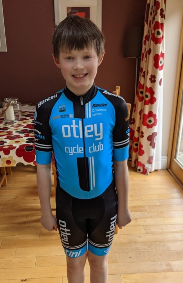 New Kit Day 😁
Oscar is one of 26 Youth, Junior &amp; U 23 <a href="/OtleyCycleClub/">Otley Cycle Club</a> Race Team riders showing off our fantastic <a href="/SANTINI_SMS/">Santini Cycling</a> 2021 kit. Think he likes it 😉
Looking forward to Team Virtual Launch Mar 22nd
<a href="/ChevinCyclesLTD/">Chevin Cycles Group</a> 
<a href="/MASdesignLeeds/">MAS Design ltd</a> 
<a href="/BikeFutures/">Bike Futures</a>