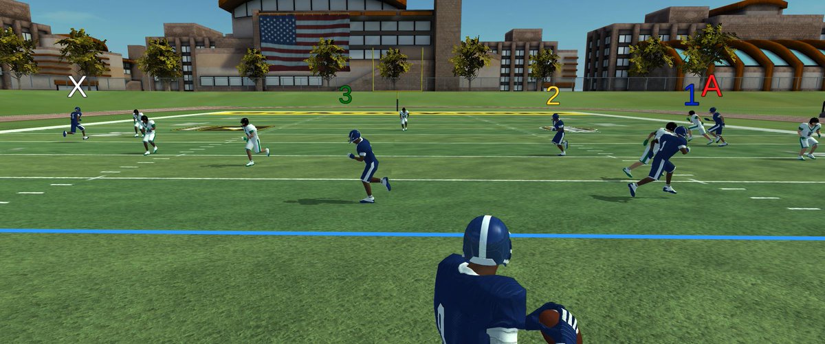 GoArmyEdge's tweet photo. Give your players all the views of what you are teaching. Let GoArmy Edge simulation fill in the gaps that traditional playbooks have. Don't change your teaching process, enhance it! DM to get expert help with getting started. https://t.co/VXKfj0zQBV