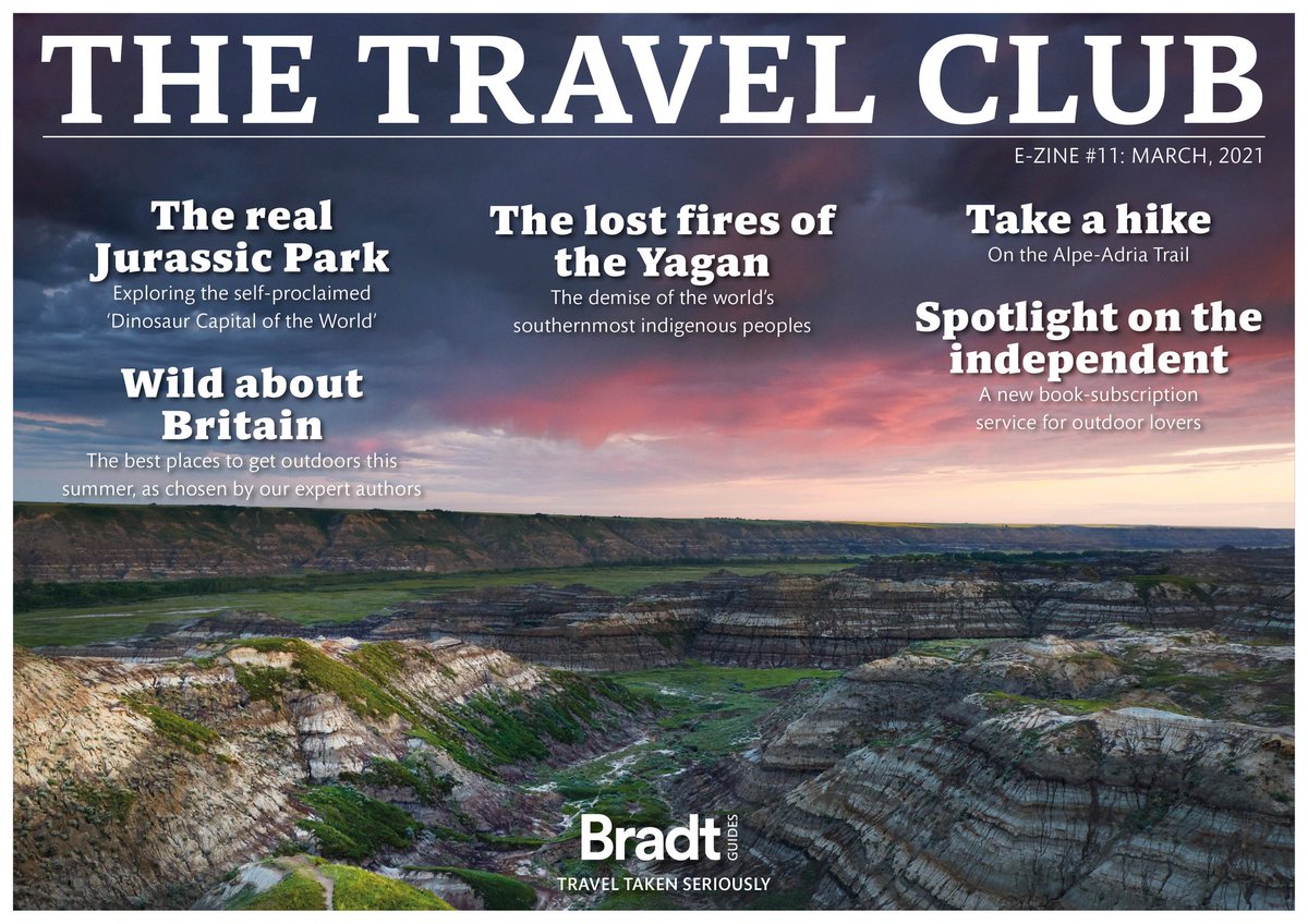 If you enjoyed reminiscing about past adventures in tonight's #TRLT, why not join The Travel Club? For £5 a month you'll get: ✔ A fab monthly mag ✔ Discounts from the likes of @untamedborders and @AdventureCrtrs ✔ 50% off all Bradt guides More info: bit.ly/2yiSrzi