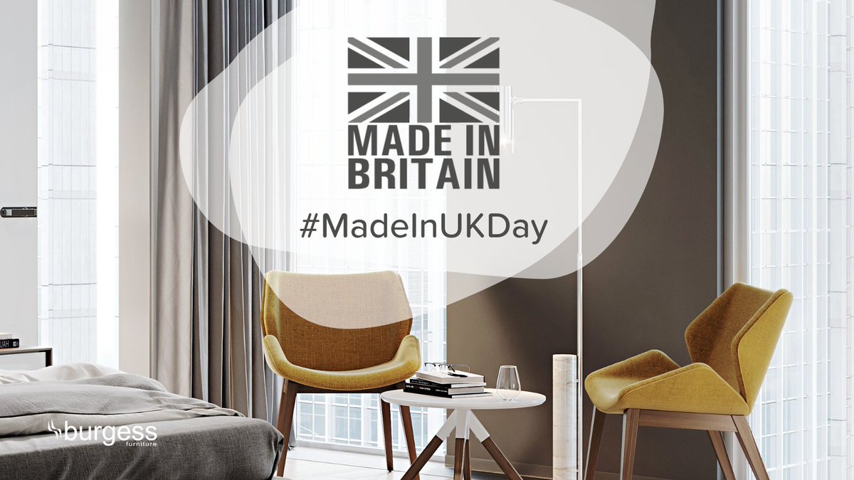 We are proud to say that our high-quality furniture is #madeinUK. Our designers & factory are based in Britain & every product is made to the highest standards. Our designs undergo rigorous testing to ensure it performs as well as it looks. #madeinukday #Burgess @MakeItBritish