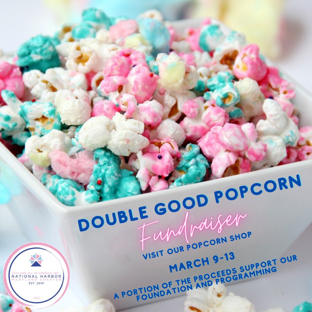 NHCJJ's tweet photo. Starting at noon today, pop into our store from March 9-13 and buy some delicious popcorn. A portion of proceeds support our foundation and programming. https://t.co/pqbUkmQT9u
#nhcjj #nhcjnj #jjeasternregion #fundraiser #popcornforapurpose https://t.co/WM8dZM8SGh