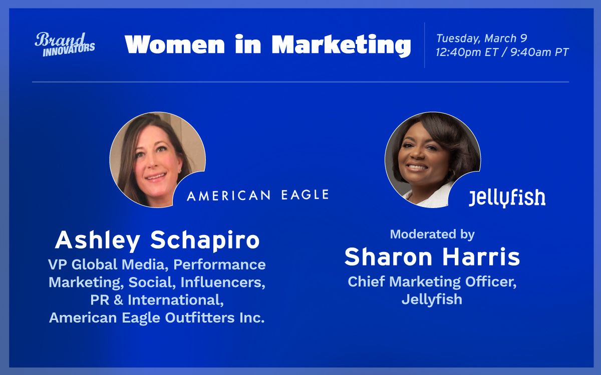 BrandInnovators's tweet photo. AIRING LIVE TODAY -- Women in Marketing #BILivecast Series! Tune in to hear from @americaneagle @andpizza @anheuserbusch @betterdotcom @dell @Merck &amp; more! Registration is complimentary. RSVP here: https://t.co/SilT9UQaXP https://t.co/9lJgCjjfnM