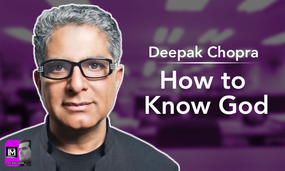 Briankeating's tweet photo. A fascinating conversation with @DeepakChopra: consciousness, daily rituals, &amp; How to Know God! 
https://t.co/cQstsZK2fB https://t.co/mUwDlRR2Zq