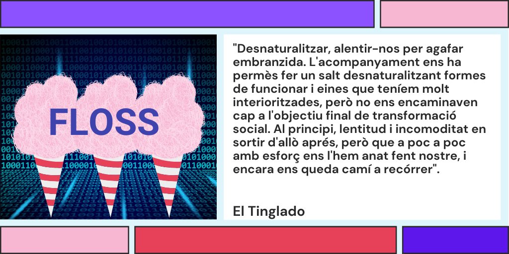 colectic_coop's tweet photo. 💟Gràcies a les organitzacions valentes de l'#ESS que han volgut revisar la seva relació amb la tecnologia amb nosaltres!
Amb #PassatAlFLOSS hem detectat les seves necessitats i proposat eines alternatives. Com han viscut el procés de desGooglelització?
https://t.co/zcSmZxb6Lz https://t.co/FcHE437eCq