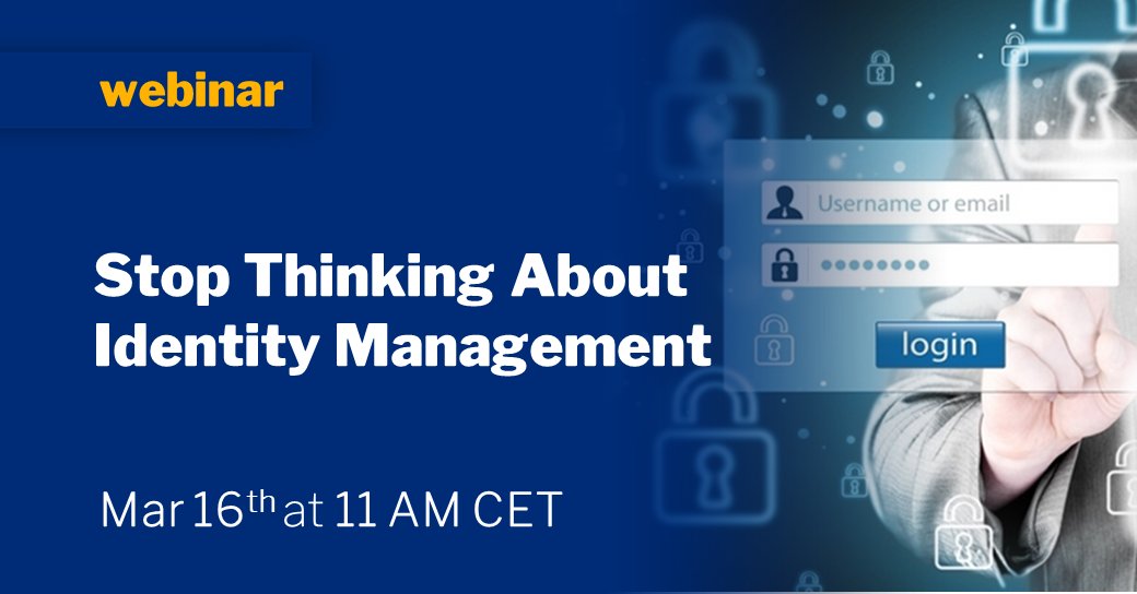 ATS_Int's tweet image. Join our hosts Armand Lemmens (@ATS_Int ) and Regine Schimmer (@SAP ), as they show you that you can run a state-of-the-art IDM system and ‘forget about it’. 

Register here now: attendee.gotowebinar.com/register/24470…

#SAPIDM #authorization #securitysystem #identity #cybersecurity