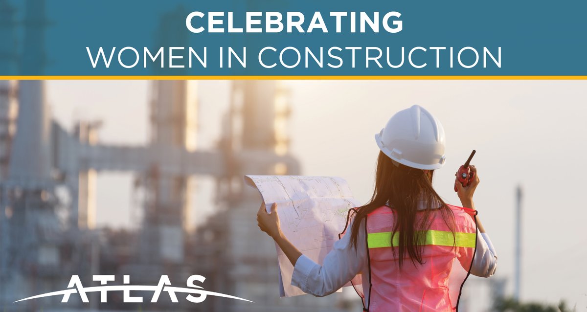 Atlas is excited to celebrate Women in Construction Week. Throughout the week, we will be recognizing some of our incredible professional women breaking barriers and contributing to Atlas and our industry!

#oneatlas #womeninconstruction #WIC2021 #WICWeek2021