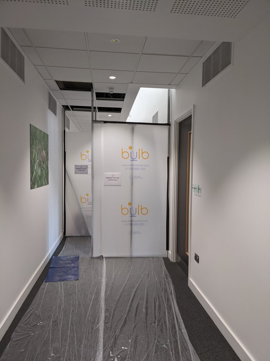 The Oxford Trust (@theoxfordtrust) on Twitter photo Good to see the team from <a href="/bulbinteriors/">Bulb Interiors, Laboratories & Consulting</a> hard at work in <a href="/WCFI_OI/">Wood Centre for Innovation</a> creating the new Class II #laboratory spaces. What's behind the screen? Wait and see later in spring!
@OxfordshireLEP Good to see the team from <a href="/bulbinteriors/">Bulb Interiors, Laboratories & Consulting</a> hard at work in <a href="/WCFI_OI/">Wood Centre for Innovation</a> creating the new Class II #laboratory spaces. What's behind the screen? Wait and see later in spring!
@OxfordshireLEP