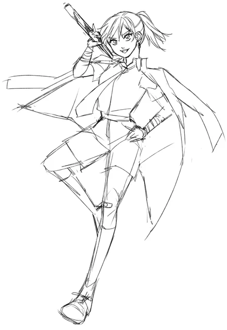 sketch dump of things i cannot yet render bc we got surprise homework in the middle of our break.....

>> sketch of my oc rose for pasukan entry and a sketch of kawai rika because i love her so much i just want her to be hAPPY 