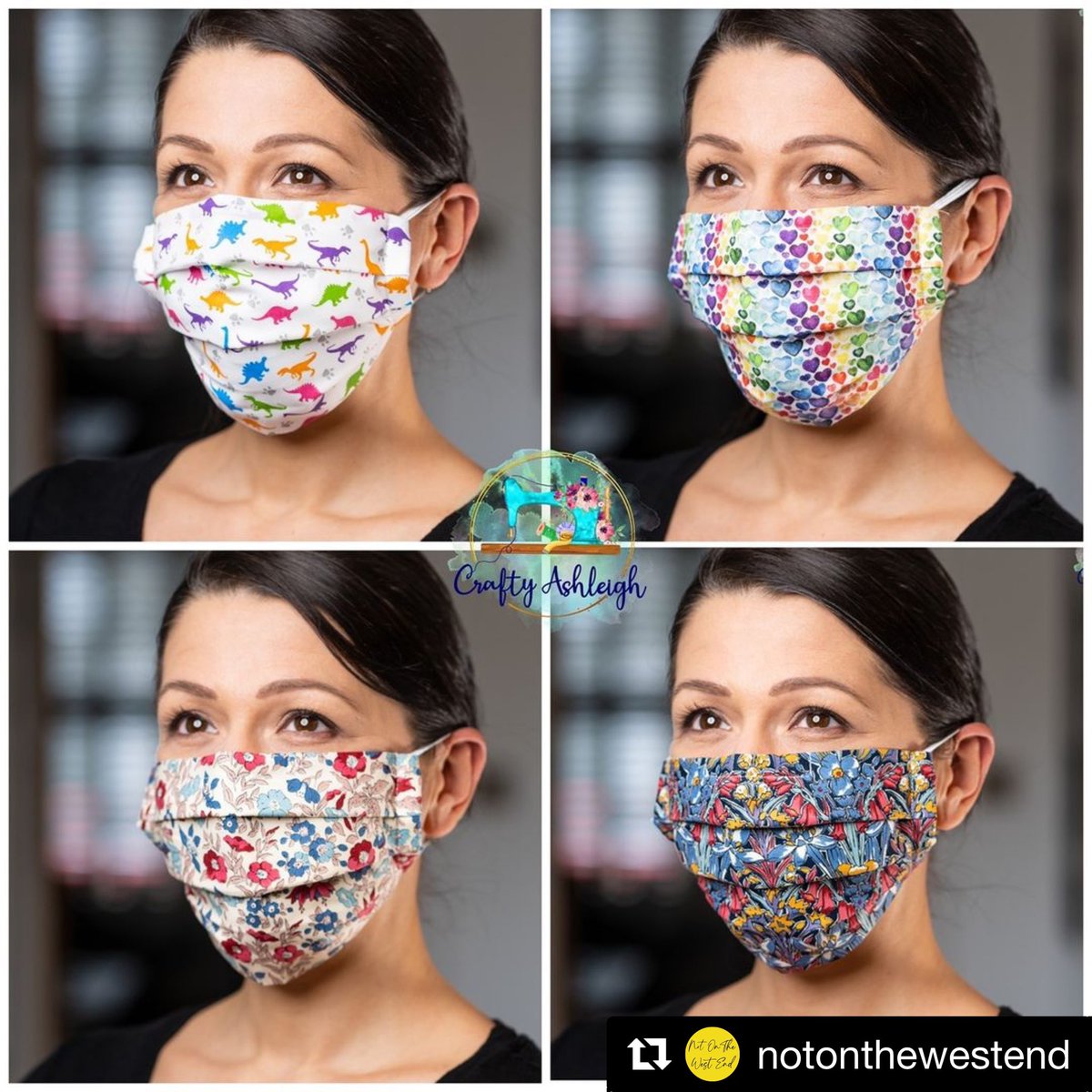 OfficialAshGray's tweet photo. Thank you @NotOnTheWestEnd for featuring @CraftyAshShop today! If you’re not already following #NotOnTheWestEnd get on it! Hundreds of businesses created and run by theatre folk. Need a gift or service...they have it covered!! https://t.co/9i5Rbv1rqB