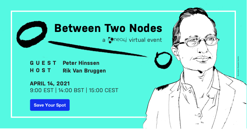 Pull up a chair to hear from one of today's most influential names in #radicalinnovation – <a href="/hinssen/">Peter Hinssen</a>! 

Wednesday, April 14 @ 9:00 EST | 14:00 BST | 15:00 CEST

Save your seat for #BetweenTwoNodes: buff.ly/38lL1uo

#neo4j #digitalevent #graphdatabases