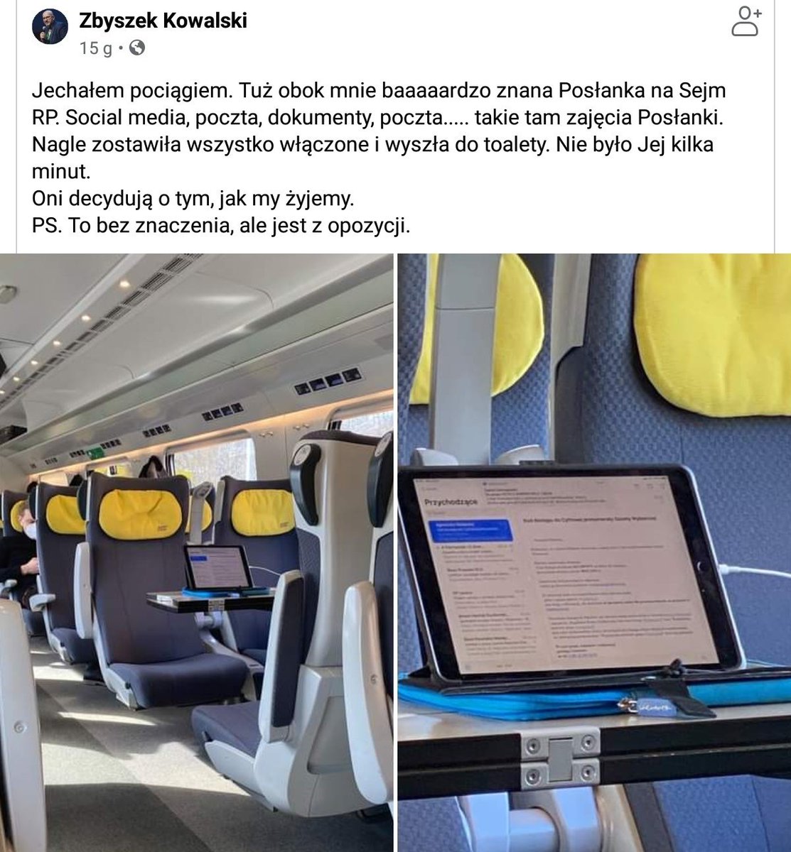 Dobra, dość tego! 😡
Jesteś posłem tej kadencji? 
Odezwij się do nas, a damy Ci 🔥 darmowy dostęp do naszych szkoleń z cyberbezpieczeństwa. 

Dowiesz się jak zabezpieczyć swoje dane oraz sprzęt i jak nie dać się zhackować. Także w podróży.

Pisz na sejm@niebezpiecznik.pl

Pls RT!