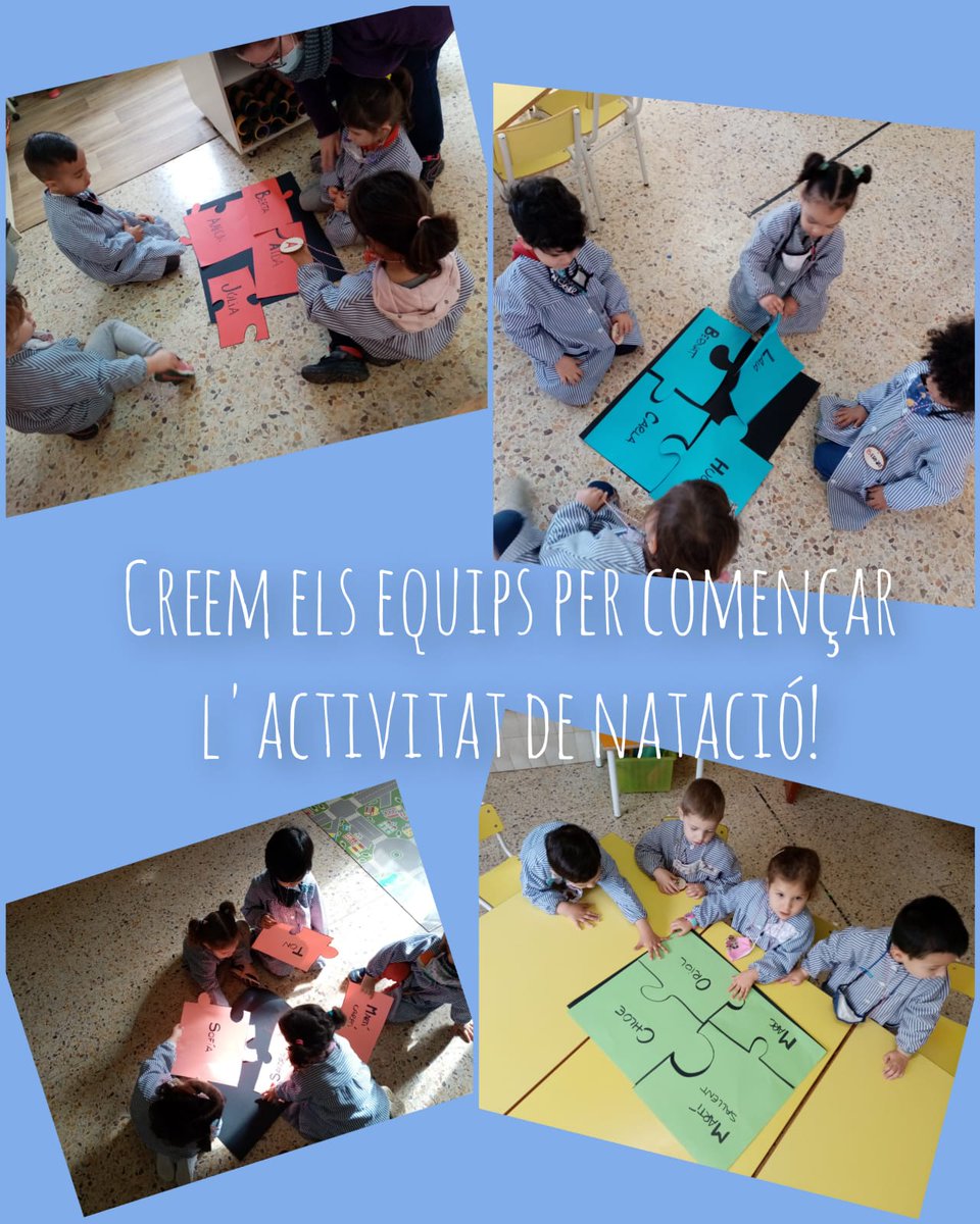 vedrunacent's tweet photo. Els Follets del bosc ens comencem a preparar per iniciar la natació.
#P3SSCC https://t.co/Lun6yazvO5