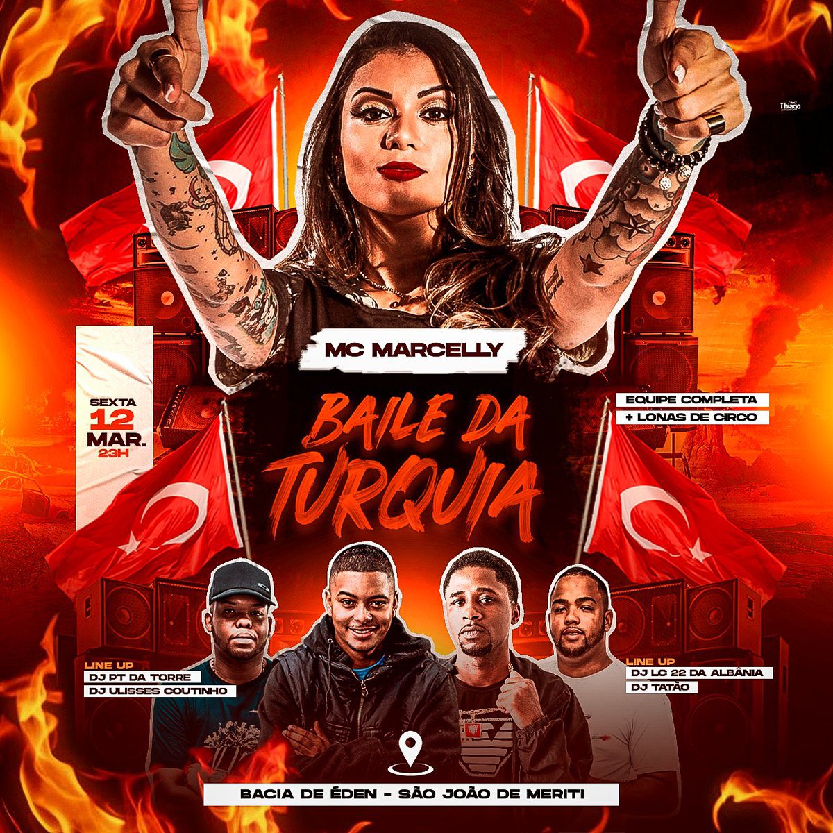 turquiaoficial's tweet photo. SEXTA-FEIRA JÁ SABE SHOW AO VIVO COM MC MARCELLY NO BAILE DA TURQUA + DJ LC DA ALBÂNIA 🇹🇷⛪️ 

+ EQUIPE COMPLETA 

@djulissescouti1 
@djptdatorre2 
@djtataobc 
@elicevinte2 

RTRT https://t.co/p2odUcnwDN