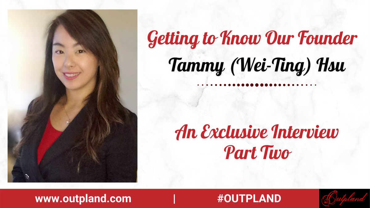 Outpland's tweet photo. Part two of our #exclusive #interview with our Founder 
@tammywhsu is now published on our NEW corporate #blog feat. a deep dive into the origins of #Outpland and why she created this events business
https://t.co/mYNQhI5DhD #meetourfounder #meetingprofs #eventprofs #startwithwhy https://t.co/bAgkjFzKmh