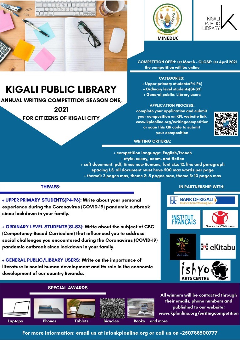 Edified Generation Rwanda Hello Kigali This Is For You Rwot Bankofkigali Kigalilibrary Scirwanda Ishyoarts Institutfr Ekitabu Ubuntupublisher T Co Vnyg8sd6xv