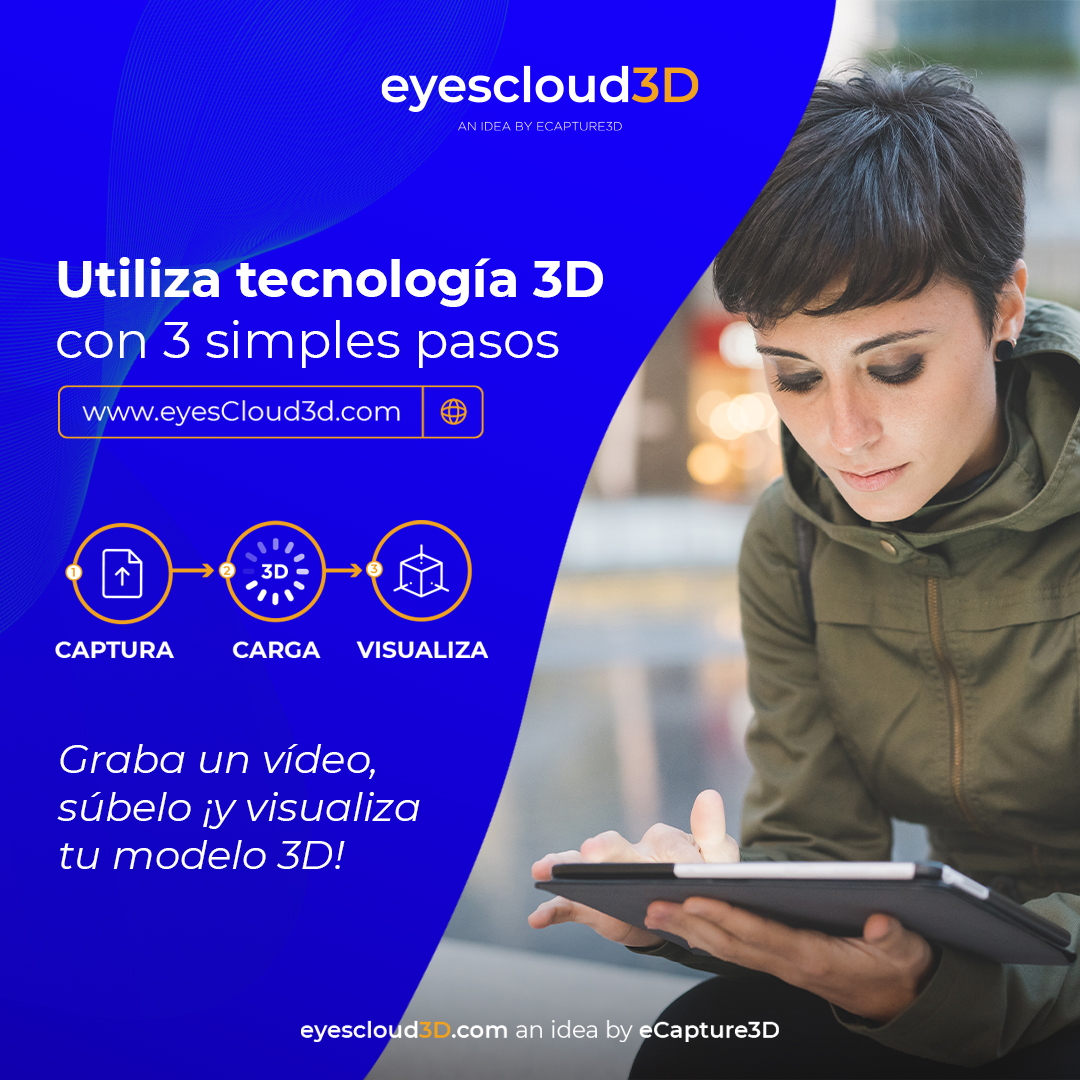 eyesCloud3D's tweet photo. Hemos desarrollado una plataforma que podrás utilizar sin necesidad de conocer la tecnología 3D para poder beneficiarte de ella 🚀 Accede a través de la web o con la aplicación móvil:
► https://t.co/8czVUThCVz
#tecnología3D #modelo3D #3Dmodels #app3D #software3D https://t.co/QBEwUhZtio