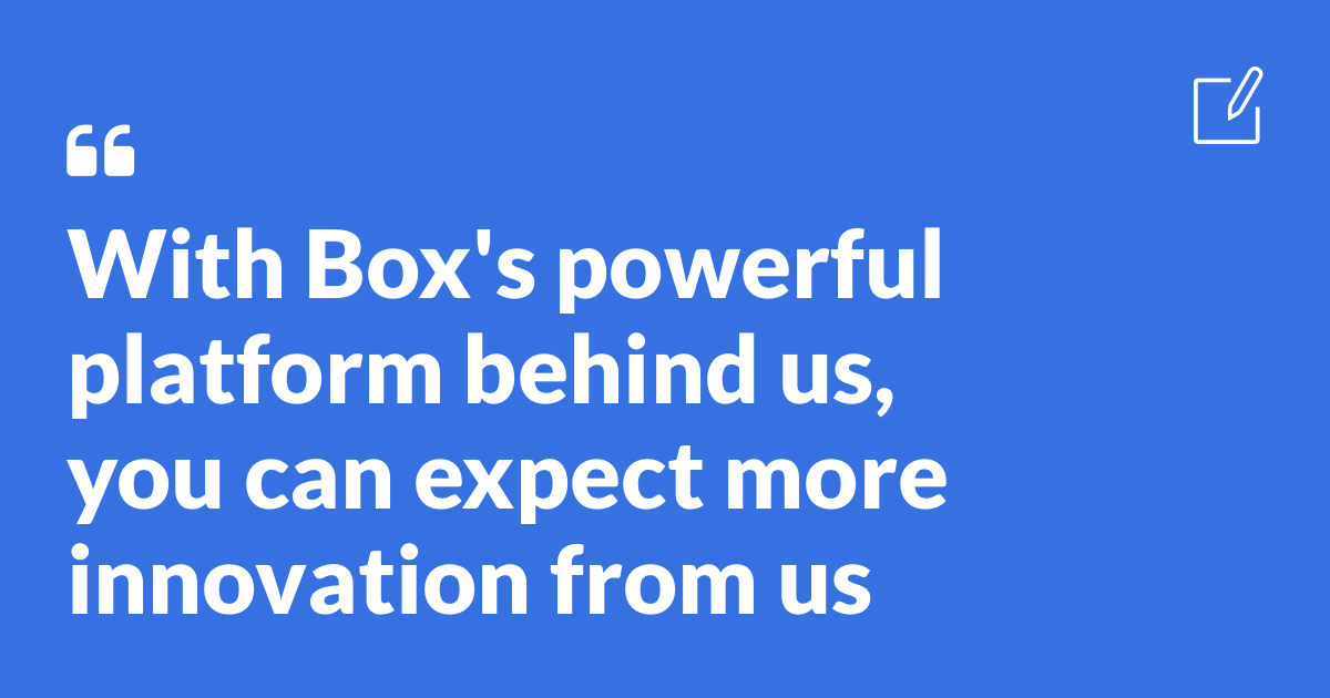 SignRequest's tweet photo. @SignRequest co-founder @Geert-Jan Persoon on what joining the @Box family means for our customers: “With Box's powerful platform and innovative team behind us, you can expect faster and more innovation from us.” https://t.co/0JZnXJQZay
#esignature #signrequest #box https://t.co/WhgeqOAgMX