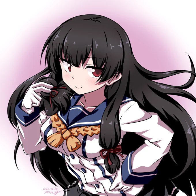 過去絵の再掲で磯風さんと蒼龍さんを描いた気になっておきましょう… 