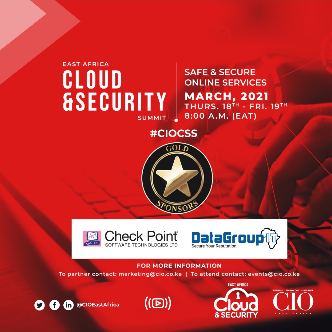 dx5ve's tweet photo. We would like to officially welcome our partners @CHKPAfrica @Datagroup to The Cloud and Security Summit.

Join us on the 18th &amp; 19th of March 

To Register click on the link: https://t.co/1NoeITgUHs

To Partner contact: marketing@cio.co.ke

#CIOCSS

#CIOEA

#CIOEAMagazine https://t.co/ViO9jvZva7