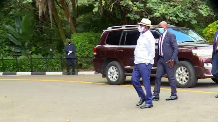 Baba summoned to State House this morning...when you have ZERO options left...you obey orders as given! <a href="/makaumutua/">Prof Makau Mutua</a>
