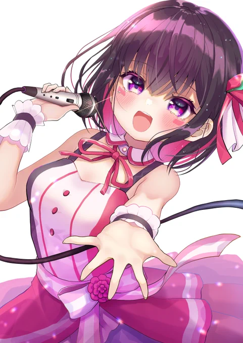 #AZKiART

AZKiちゃんの新衣装描きました!⚒️⚒️⚒️ 