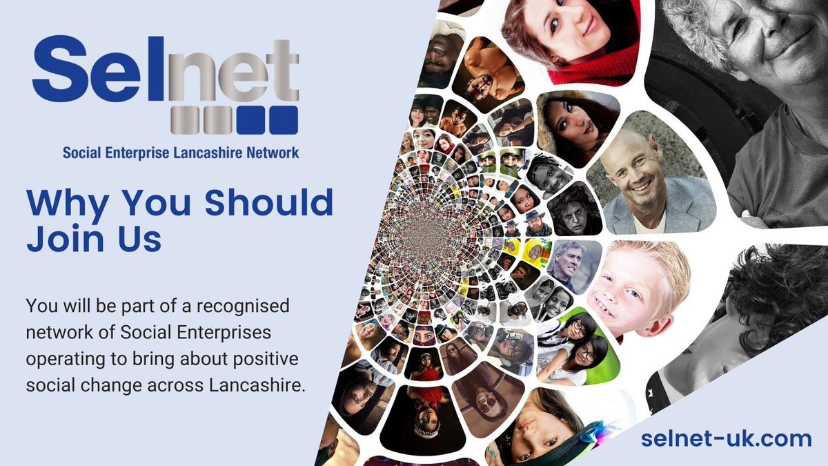 Together we are stronger &amp; can widen our reach to bring about positive social change throughout Lancashire.

Join us 👉bit.ly/3jhwrby

#strongertogether #SocEntsolidarity #SocEntLancs #Network