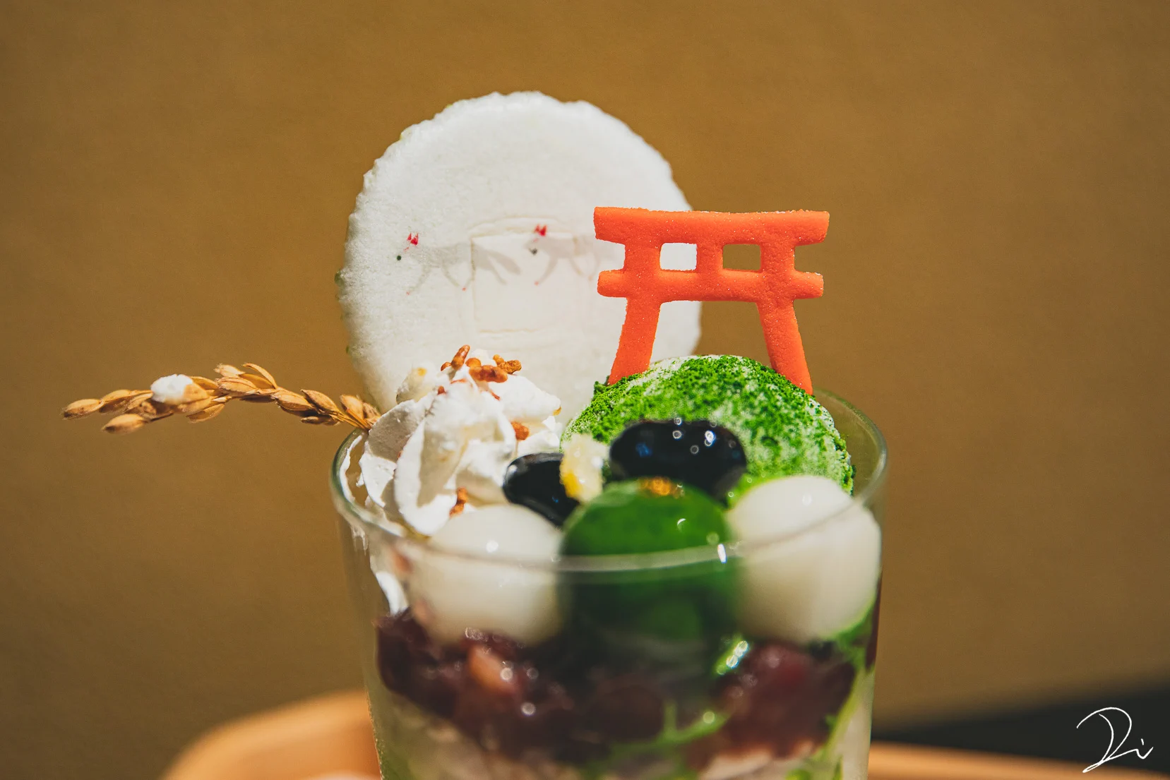 インスタ映え抜群！稲荷大社のパフェとカキ氷のデザインが素敵！