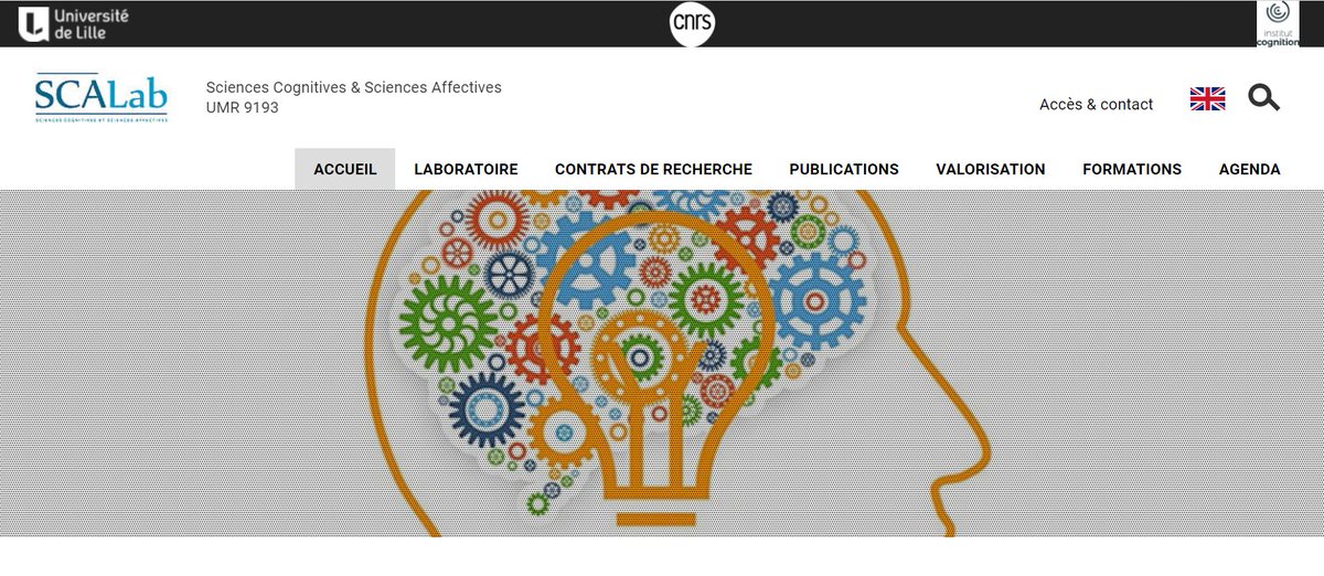 Le laboratoire #SCALab dévoile son nouveau site internet ! Découvrez-y de nombreuses informations sur le laboratoire, ses équipes et ses actualités ! 

➡️scalab.univ-lille.fr

<a href="/CNRS/">CNRS 🌍</a> <a href="/univ_lille/">Université de Lille</a> <a href="/YannCoello/">Yann Coello</a>