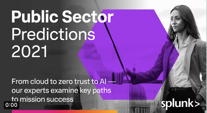 SplunkGov's tweet photo. If you ask @splunk’s @FDimina for his top #2021Predictions, we’d be willing to bet that he’d say that all paths lead to a new era for #data in government. Want to know what will guide leaders in the #PublicSector this year? Find out in @Forbes: https://t.co/s48b2I6MX9 https://t.co/CTB7Z0l8bD