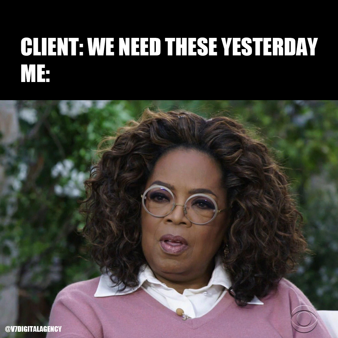 v7digitalagency's tweet photo. Same Oprah same... 

#Oprahmeme #Oprah #V7Digital #DigitalAgency #Digital #Office #OfficeJokes #DigitalJokes #Weloveoutclients #DubaiOffice #DubaiAgency #DigitalAgency https://t.co/Q4c2QYchB9