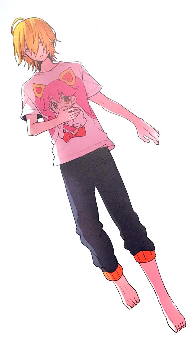 ハイスペックニートの2番冒頭のマルコスくんの 表情と首筋とtシャツのリリカちゃん きゆう陸 のイラスト