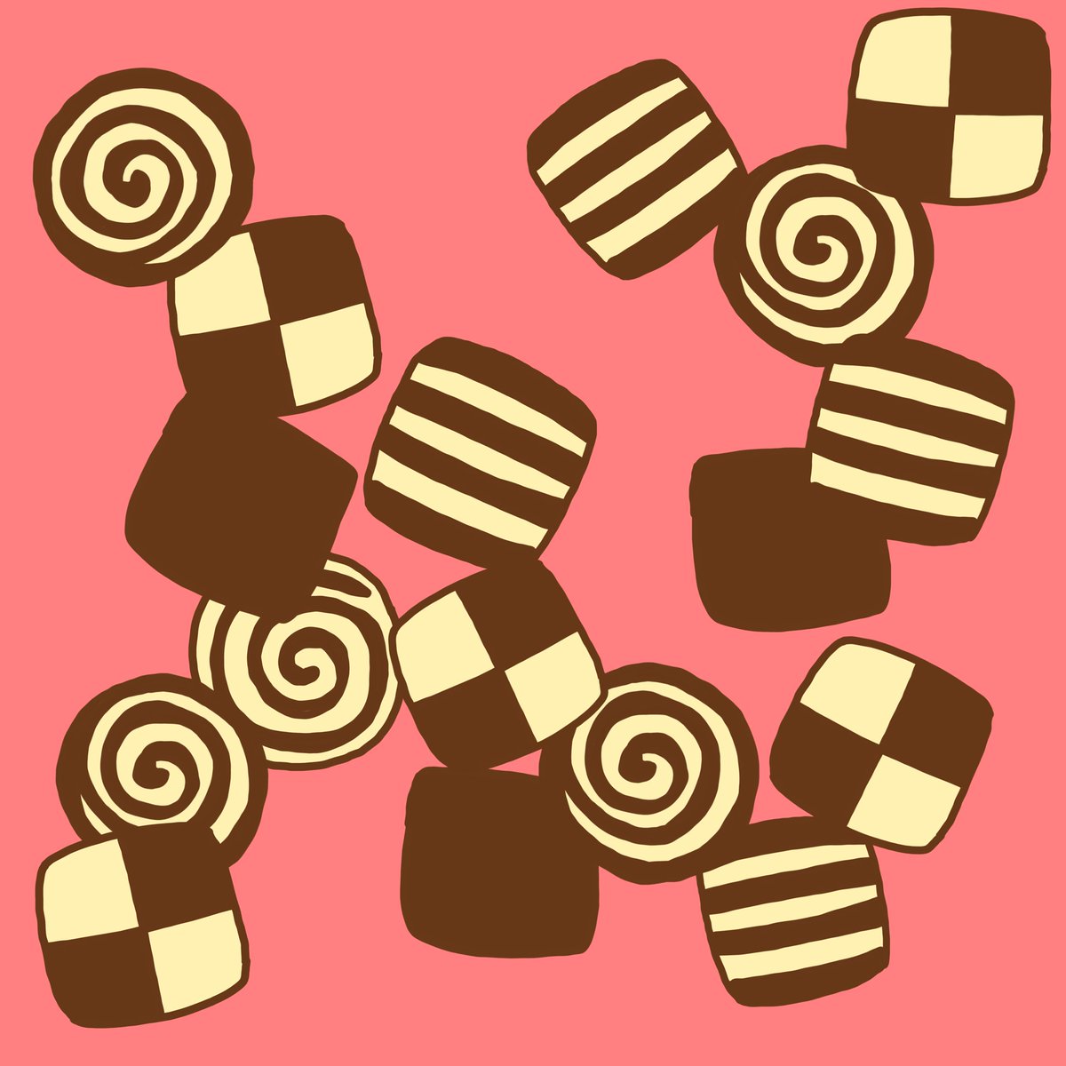 お菓子イラスト