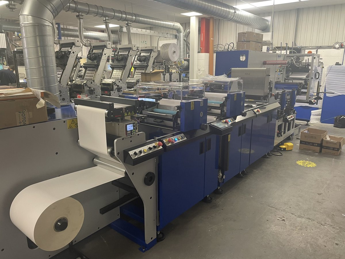 Just about to start our first job on the new <a href="/DacoSolutions/">Daco Solutions</a> TD350 2 colour servo turret. As Bucks Fizz once sang ”We’re gonna speed it up!”