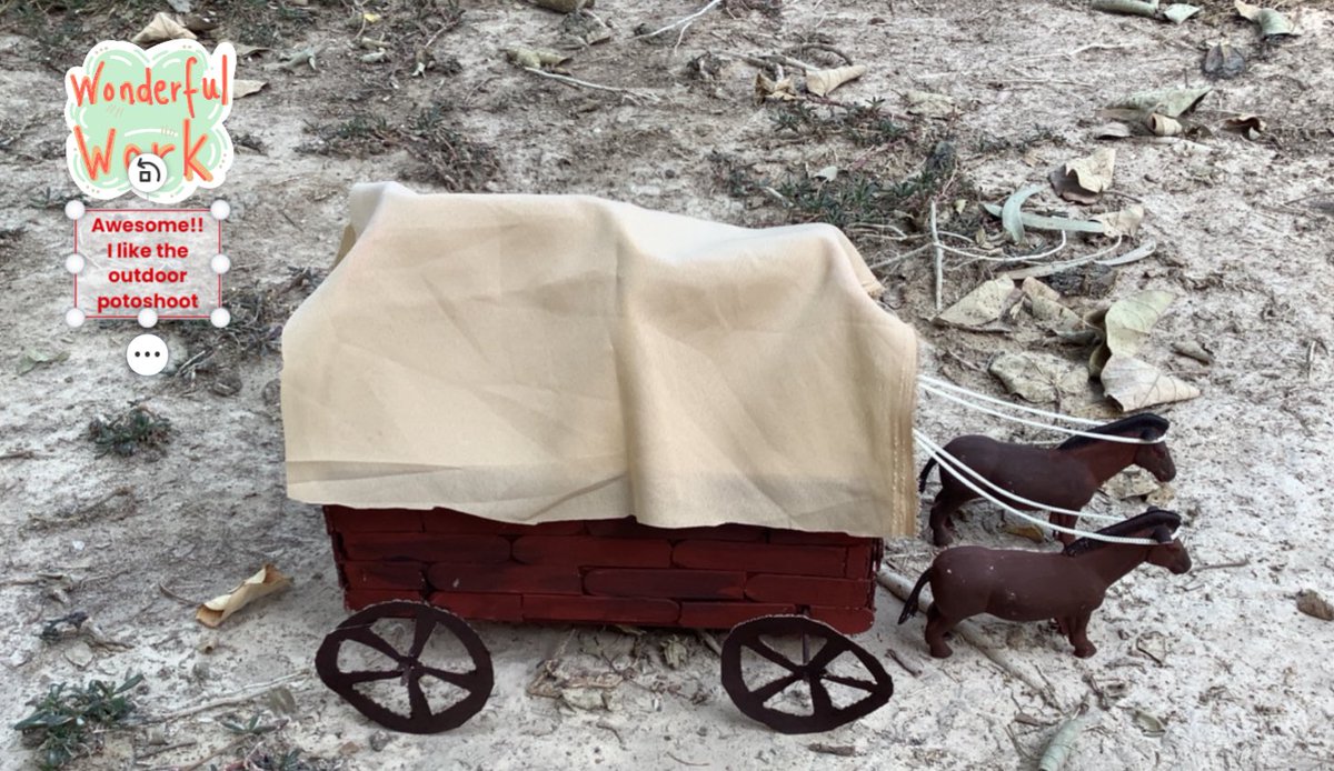 SharmeenMoosa's tweet photo. So in love with these Pioneer wagons and houses out of paper and cardboard! #Longagoandtoday #socialstudies #aero @Seesaw @rvis_bh #seesawambassador #rvisionaries #rvisignite #issedu #bahrainedu #makerspace #creativity #firstgraderocks https://t.co/BXYMCi8N8h