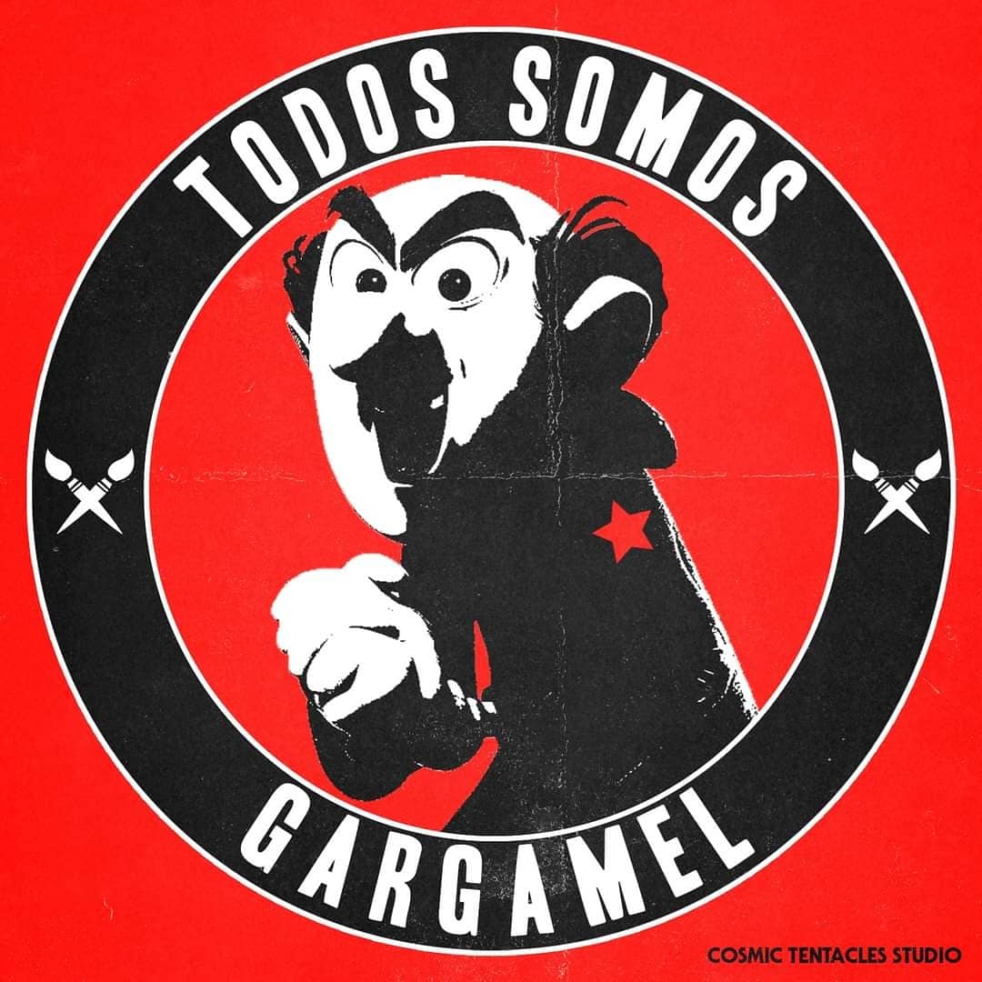 🔥✊ COMPARTE, DIFUNDE!! 
😈 Si la libertad de expresión y la creatividad son los malos de este relato, orgullosos de identificarnos con Gargamel. #TodosSomosGargamel