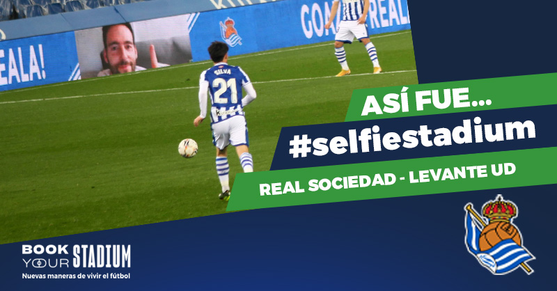 Bstadium_es's tweet photo. ¡Seguimos recibiendo material del #SelfieStadium que hicimos en el estadio de la @RealSociedad 🤩!
¿Sois alguno de los afortunados de los selfies📸?
¡Estad muy atentos porque dentro de muy poquito subiremos una galería para que os encontréis🤙!
#AurreraReala #BookYourStadium https://t.co/F2HX6bNVjG