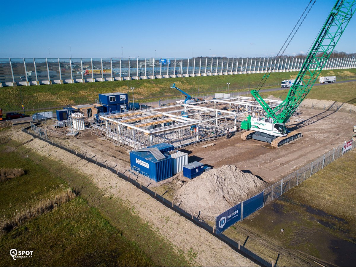 De #nieuwbouw van @DRVaccountants op het #Rithmeesterpark is in volle gang.

Er wordt nu gewerkt aan de #staalconstructie. <a href="/Wintersbouw/">Winters b&o</a> &amp; ontwikkeling realiseert een prachtig nieuw pand.

Benieuwd naar het hele artikel en foto's? Bekijk en lees het hier: ow.ly/h6Va50DTURa