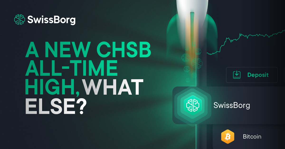 swissborg's tweet photo. 🚀 Our token, the $CHSB, is skyrocketing, and we're kinda getting spoiled with all these records we keep breaking. Join us: https://t.co/a6lxVRZekg

#SwissBorg #CHSB https://t.co/fms9JMjeit