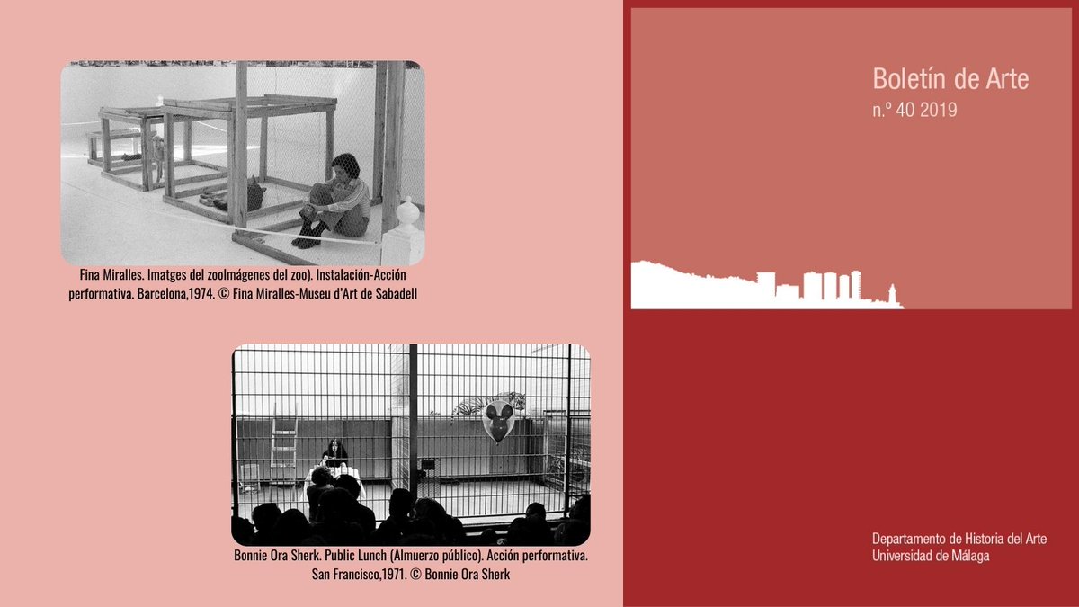 En <a href="/boletin_de/">Boletín de Arte</a> analizan la contribución de algunas teorías feministas a la crítica contra las prácticas androcéntricas llevadas a cabo en las prácticas artísticas de varias autoras como Bonnie Ora Sherk, Olga Diego o María Llopis 👉 revistas.uma.es/index.php/bole…