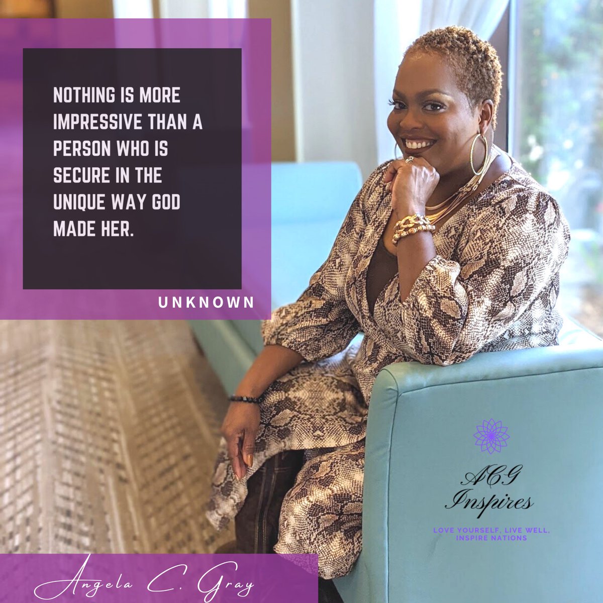 acginspires's tweet photo. Be CONFIDENT in who you are. God uniquely created you for such a time as this. Go and be great. Continue in the pursuit of your vision and dreams. 

Have an ABSOLUTELY AMAZING DAY! #ACGInspires https://t.co/LUcQ2wTDnb