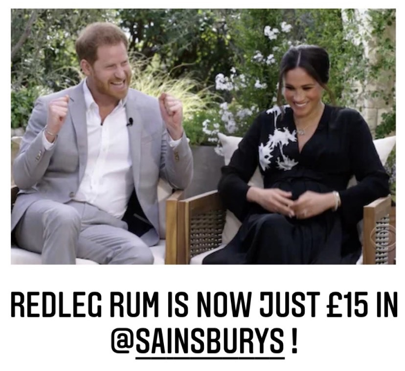 RedLegRum's tweet image. Thanks for spreading the word #HarryandMeghan !

#HarryandMeghanonOprah #MeghanMarkle #meganandharry #OprahMeghanHarry #RedLegRum
