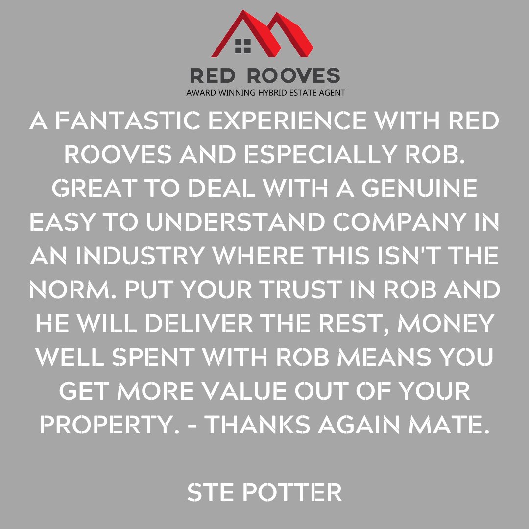 RedRooves's tweet image. ⭐⭐⭐⭐⭐ Amazing Feedback from one of our Amazing Clients ⭐⭐⭐⭐⭐

Wondering what your home is worth, but don't trust online valuation tools. Generate your properties value report by following -  redrooves.research.homesearch.co.uk

#estateagent #valuation #happycustomer #feedback