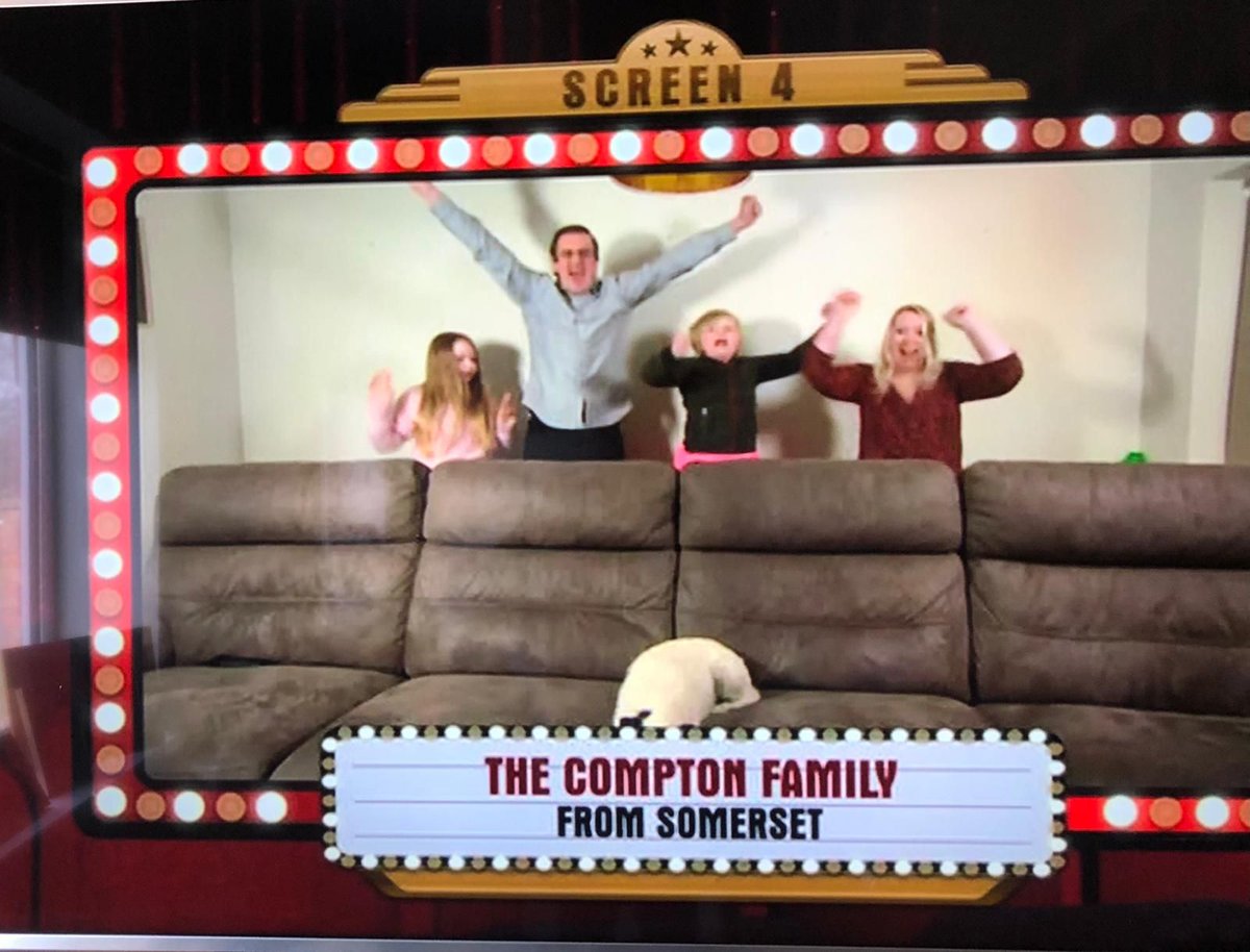 We’ve always known that our Area Sales Manager Jim Compton is a star, but now Jim &amp; his family are stars of the screen, appearing last weekend on Ant &amp; Dec’s Saturday Night Takeaway! Well done to the Compton family, great effort 👍
.
.
#antanddecssaturdaynighttakeaway #antanddec