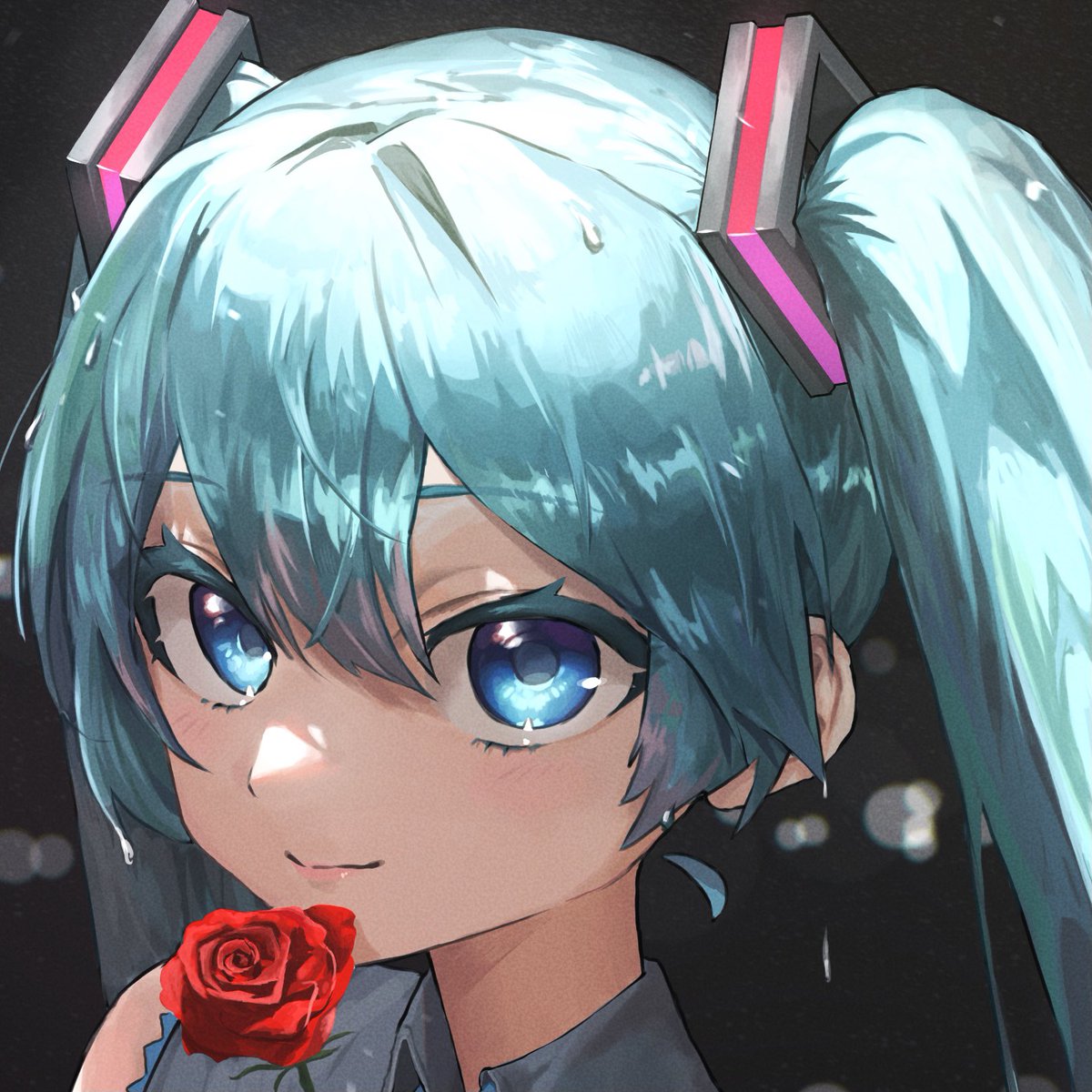 初音ミク「初音ミク〜! #ミクの日 #ミクの日2021 」|すずきのイラスト